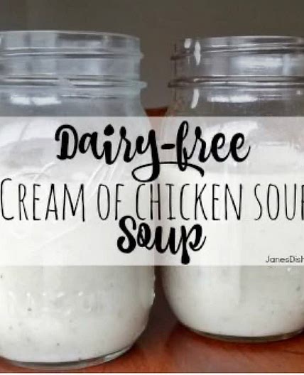Dairy-free Cream of Chicken Soup 