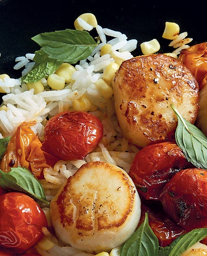 The Sunday Dinner Table: Antoni Porowski’s Scallops with Burst Cherry Tomatoes