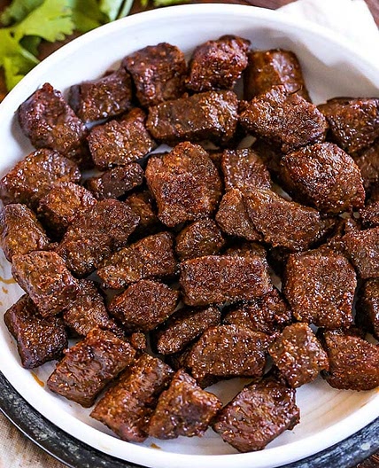 Air Fryer Juicy Steak Bites