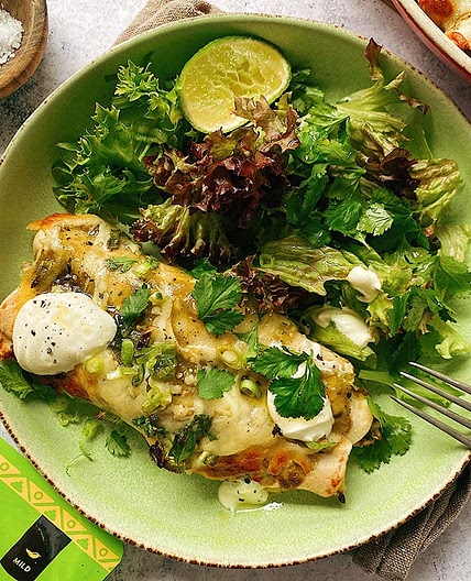 Easy Chicken Enchiladas