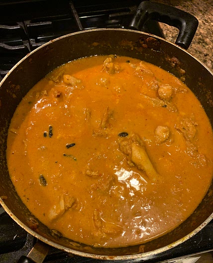 Kamal’s Indian Curry Chicken