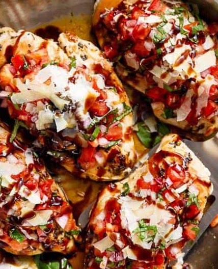 Italian Herb Bruschetta Chicken