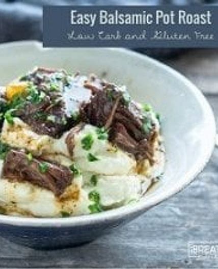 Easy Keto Balsamic Beef Pot Roast