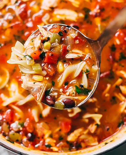 Mexican Chicken Noodle Soup