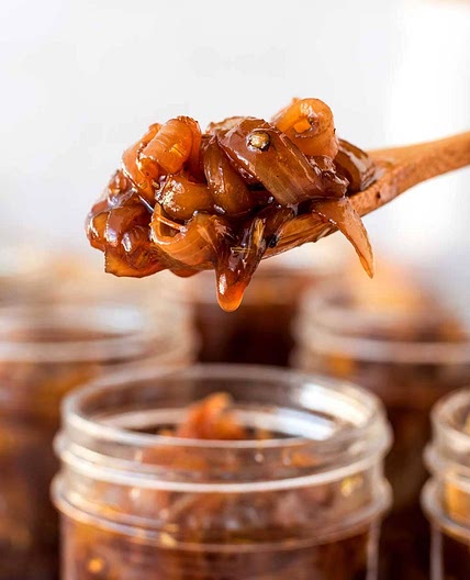 Caramelized Onion Jam with Balsamic Vinegar