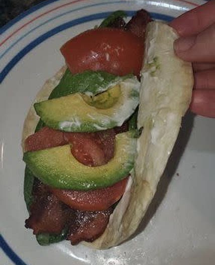 Low-Carb California BLT Wraps