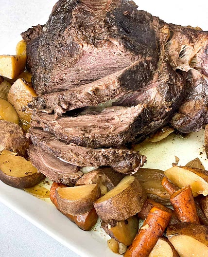 Tender Slow Cooked Roast Beef