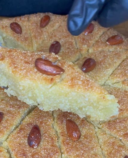 Basbousa , Egyptian delight 