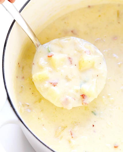 The BEST Potato Soup!