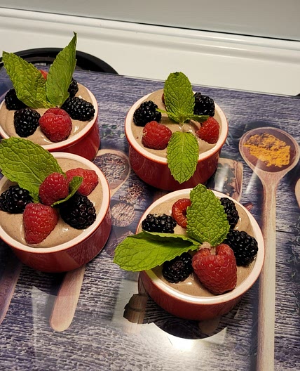 Silken Tofu Chocolate Mousse