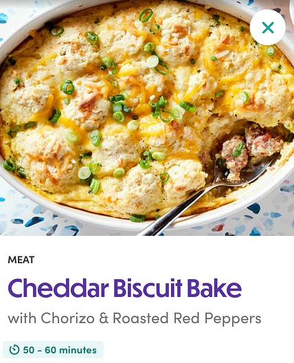 Cheddar Biscuit Bake