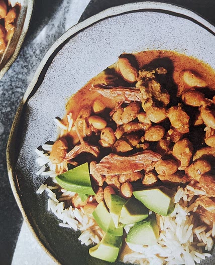 Instant pot Colombian beans
