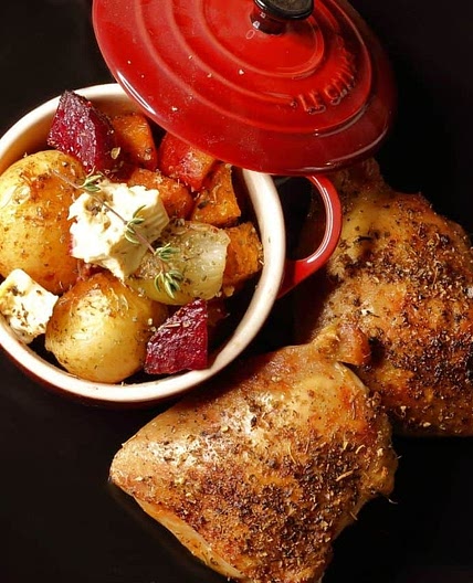 Easy Roast Chicken and Vegetables