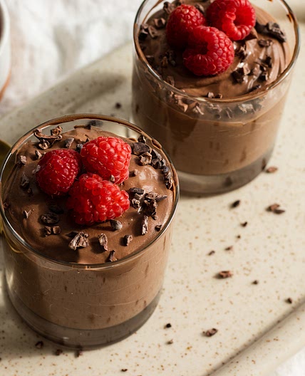 High Protein Chocolate Silken Tofu Mousse (vegan)