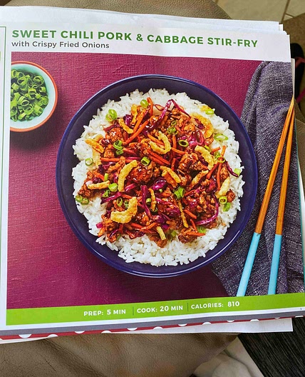 Sweet Chili Pork & Cabbage Stir Fry