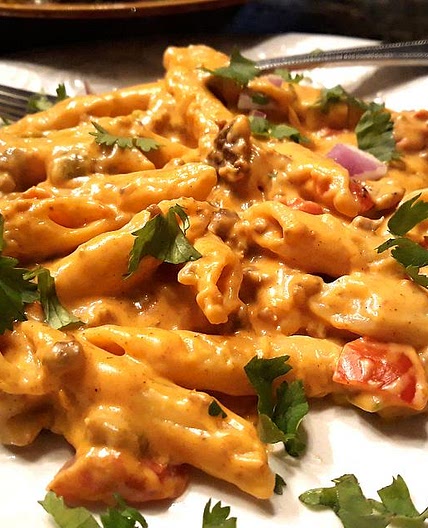 Queso Pasta Recipe: Don't Scroll Past This Creamy Mexican Pasta Recipe