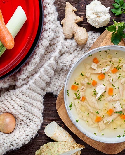 Emmis klassische Hühnersuppe - ganz einfach
