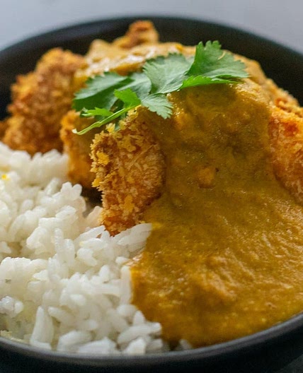 Squash katsu curry