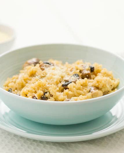 Mushroom risotto