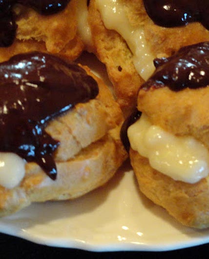 Homemade Chocolate Eclairs
