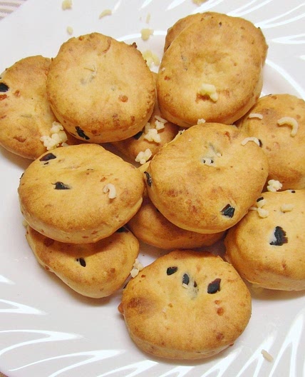Receita de Scones de queijo e azeitona