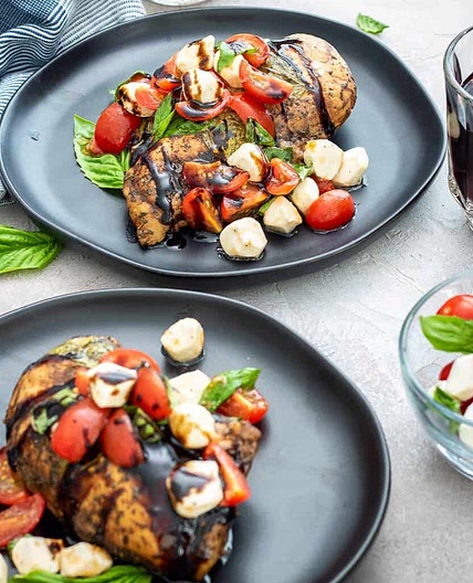 Sous Vide Chicken Caprese