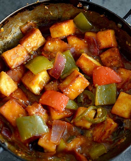 Chili Paneer (or tofu)