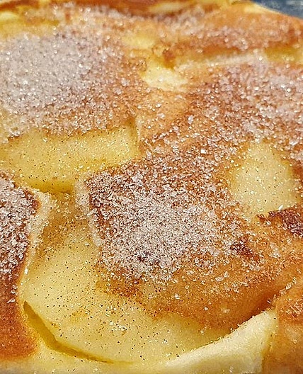 Dicke Obst-Pfannkuchen