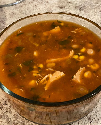 Chicken Enchilada Soup
