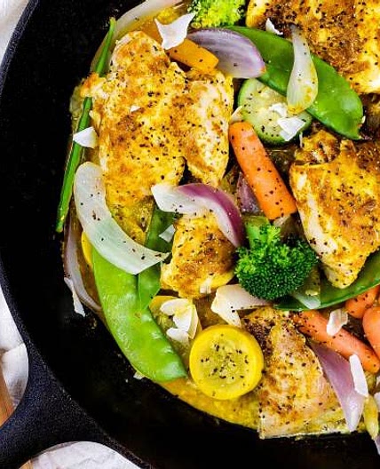 Chicken Curry Skillet