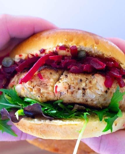 Cauliflower burger