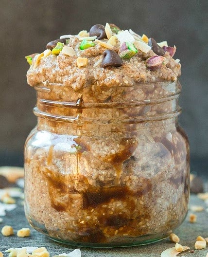Low Carb Keto Oatmeal (Paleo, Vegan)