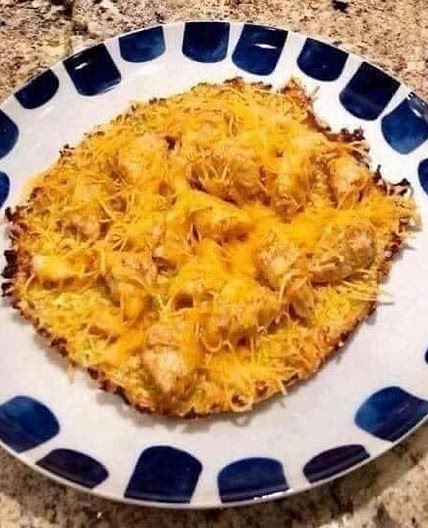 Maryland Crabcake Cauliflower Pizza