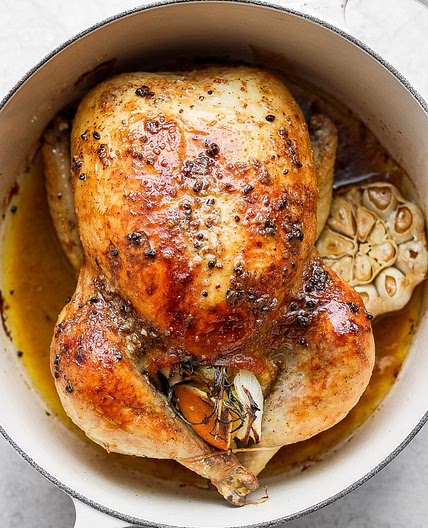 The BEST Whole Roasted Chicken