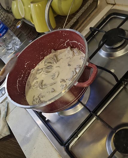 Mums Steak Creme Fraiche