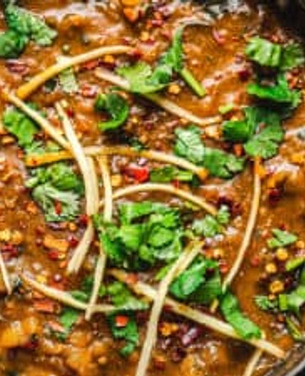 Karela chana dal curry - easy recipe with bitter melon