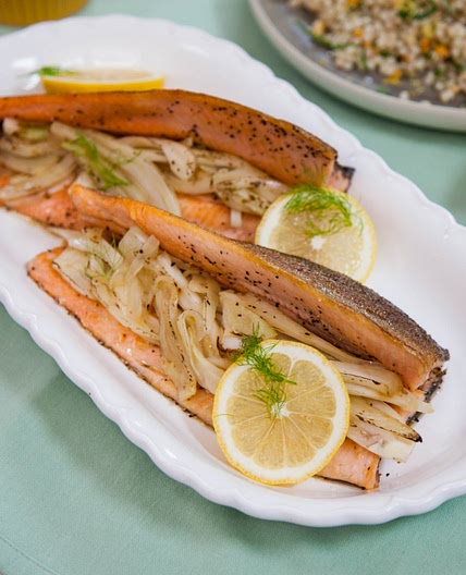 Whole Broiled Trout