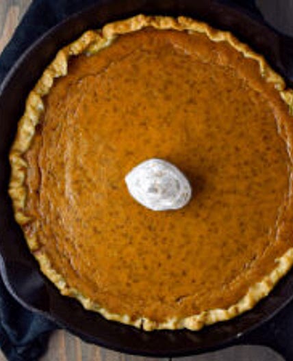 Skillet Pumpkin Pie Recipe