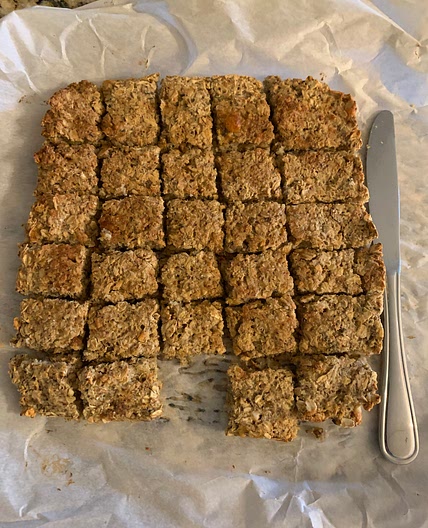 Savory Oatmeal Bars
