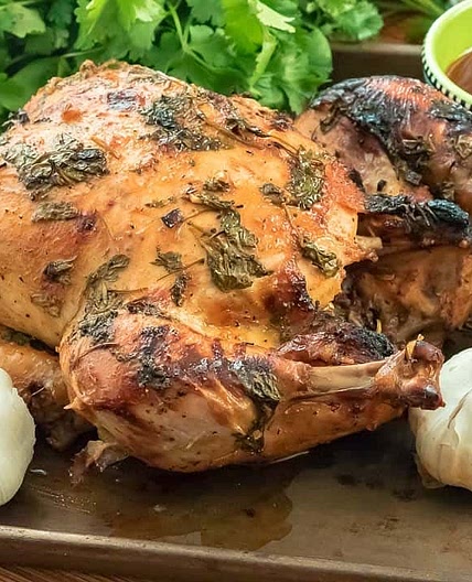 Cilantro Lime roasted Chicken