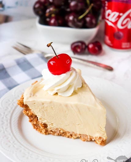 Cherry Coke Float Pie