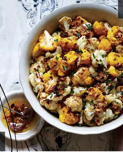 Roasted Cauliflower with Anchovy Sauce