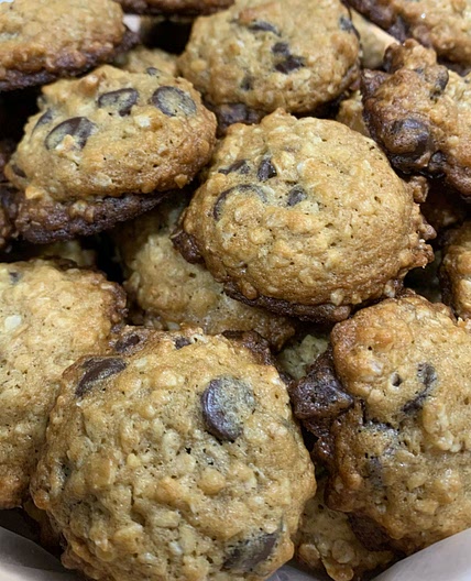Chocolate Chip Oatmeal Cookies Recipe