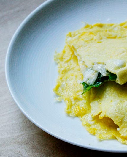 Scallion/Green Onion Omelet