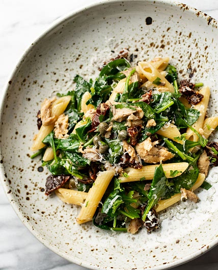 Canned Mackerel Pasta