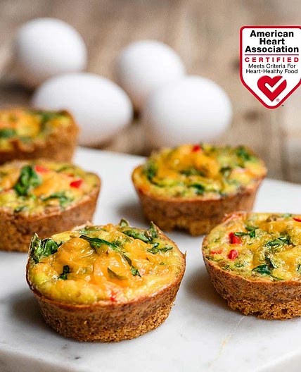 Walnut & Oat Crusted Veggie Egg Cups | Oldways