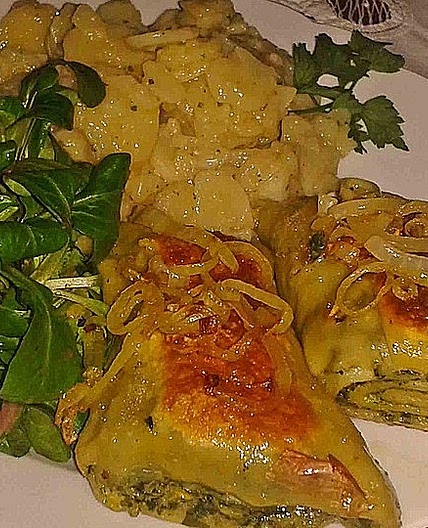 Maultaschen mit vegetarischer Füllung
