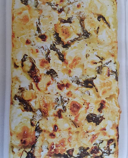 Raviolis à l'oseille et au comté