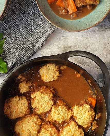 Beef & Guinness Cobbler