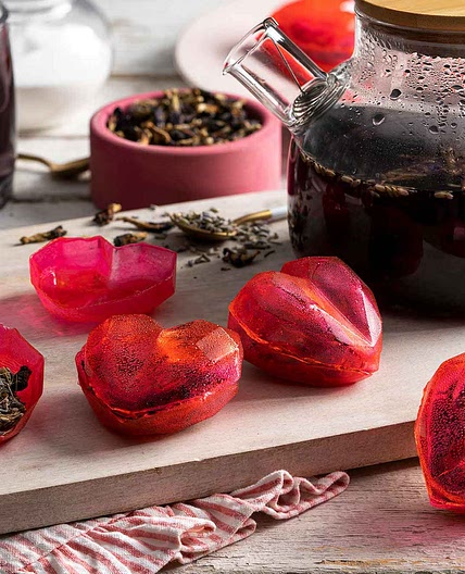 Heart Shaped Tea Bombs